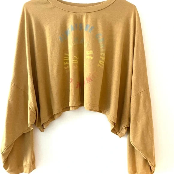 AMERICAN EAGLE OUTFITTERS Oversized Cropped Top - Picture 3 of 5